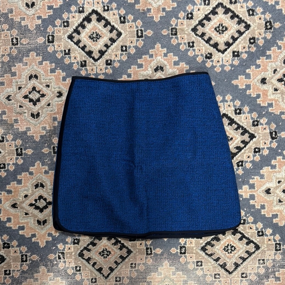 Banana Republic Blue Mini Skirt